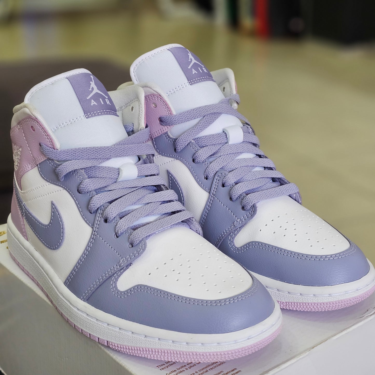 Jordan 1 Mid Haze Indigo