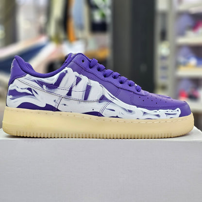 Air Force 1 Low Purple Skeleton
