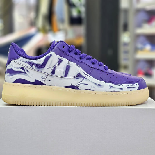 Air Force 1 Low Purple Skeleton