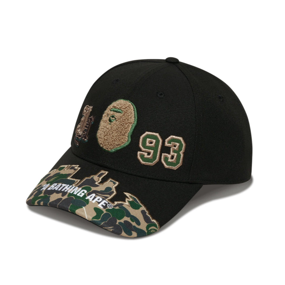 Gorra BAPE x Jeff Hamilton Black
