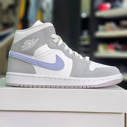 Jordan 1 Mid Aluminum Wolf Grey