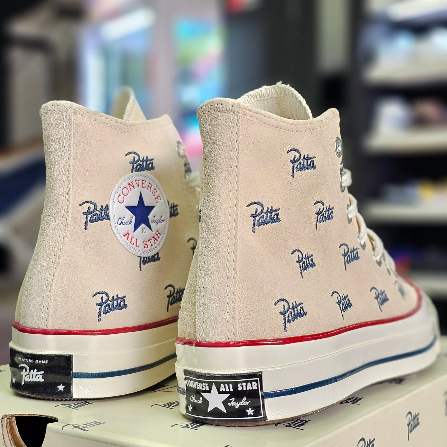 Converse Chuck 70 High Patta Mini Logo Pack Natural Ivory