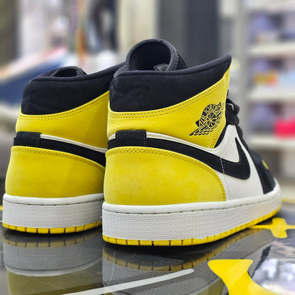 Jordan 1 Mid Yellow Toe