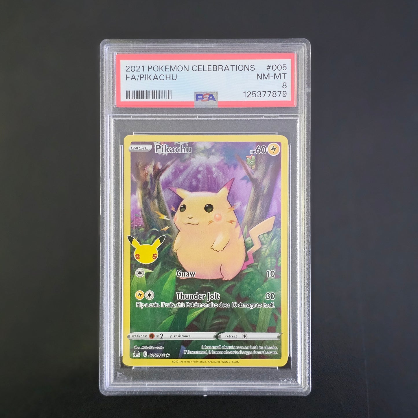 Carta Pokemon Celebrations Fa/Pikachu 005