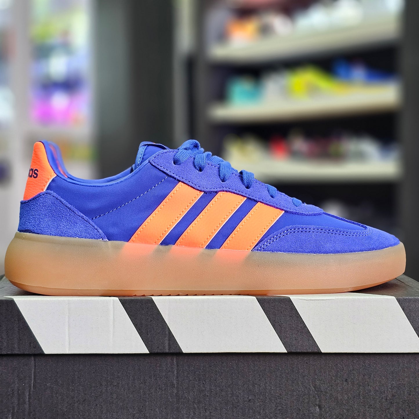 Adidas Barreda Decode Semi Lucid Blue Impact Orange