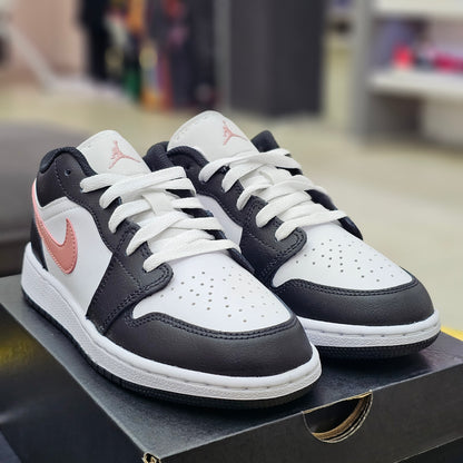 Jordan 1 Low White Black Rust Pink