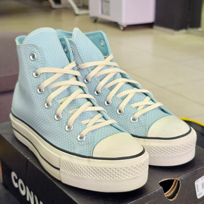 Converse Chuck Taylor All Star Lift High Checkered Infinity Pool