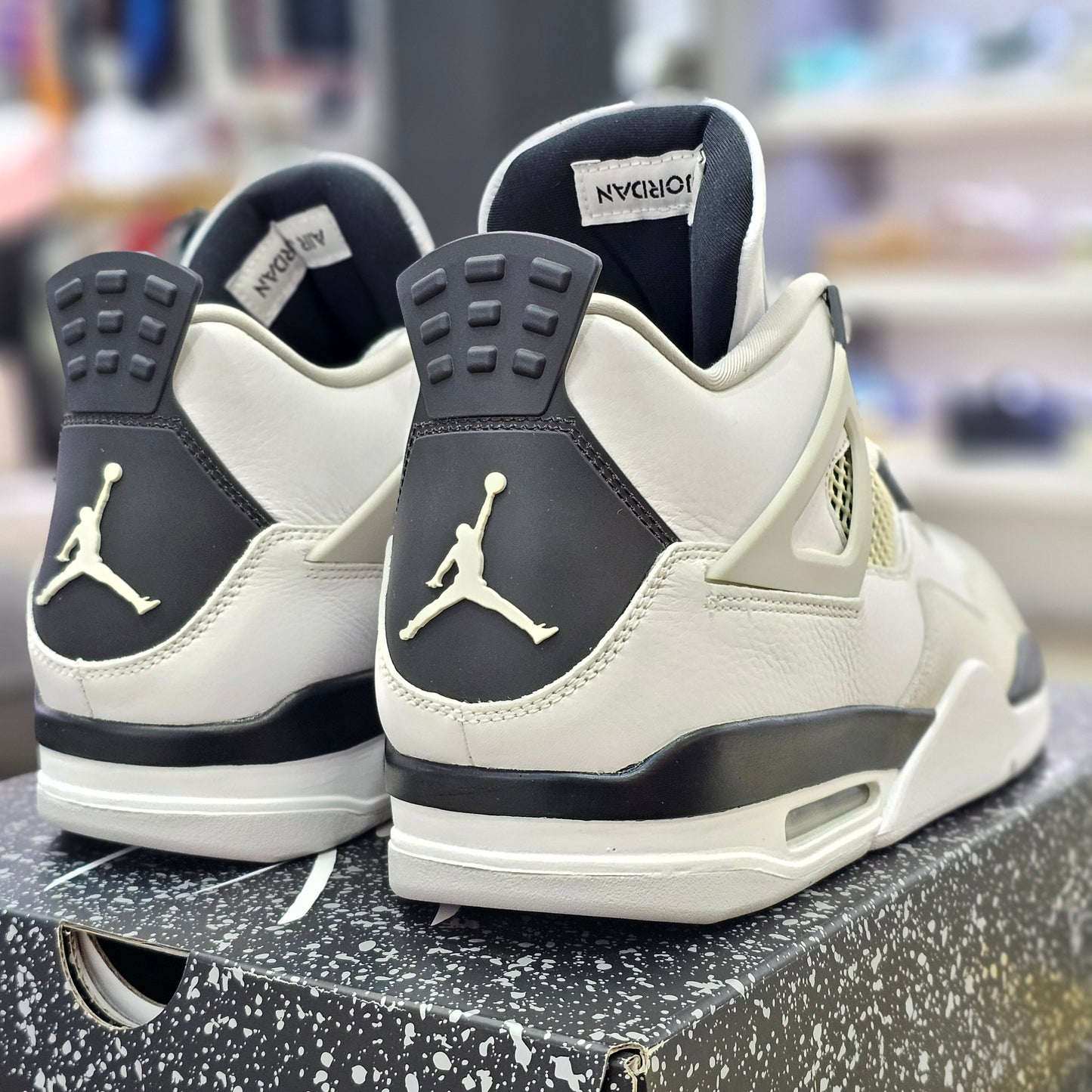 Jordan 4 Military Black