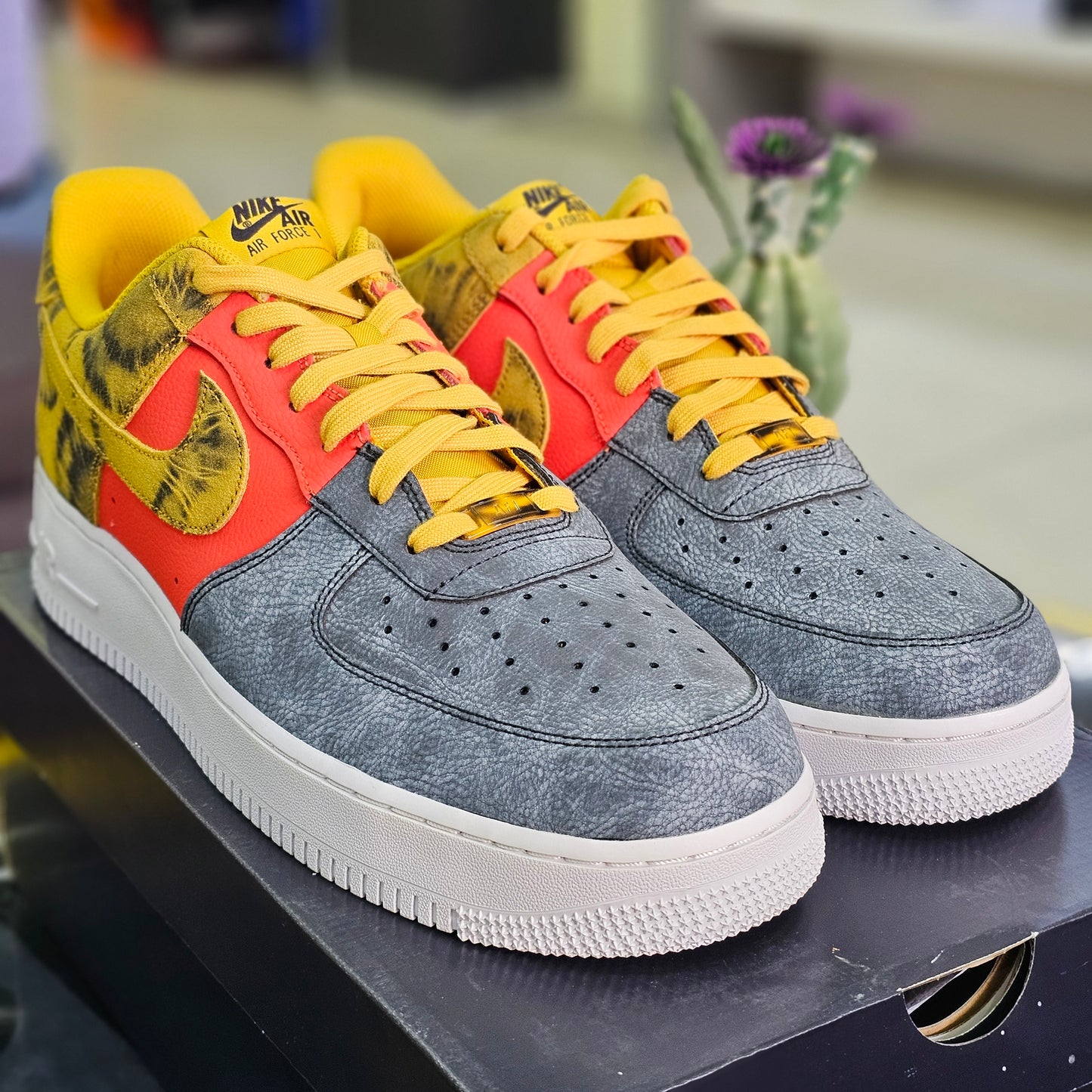 Air Force 1 Low Tie Dye Dark Sulphur