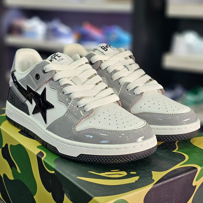 A Bathing Ape Sk8 Sta Grey