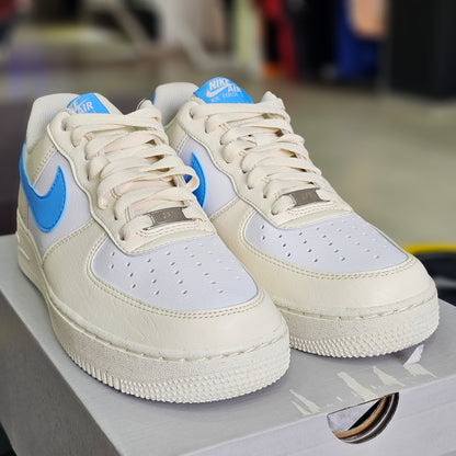 Air Force 1 Pale Ivory University Blue