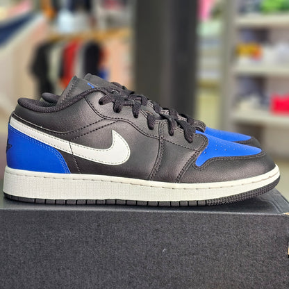 Jordan 1 Low Black Game Royal White