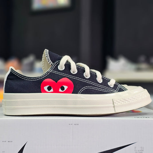 Converse Comme Des Garcons Play Black