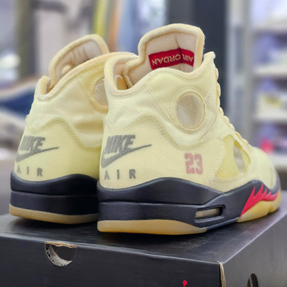 Jordan 5 Off-White Sail
