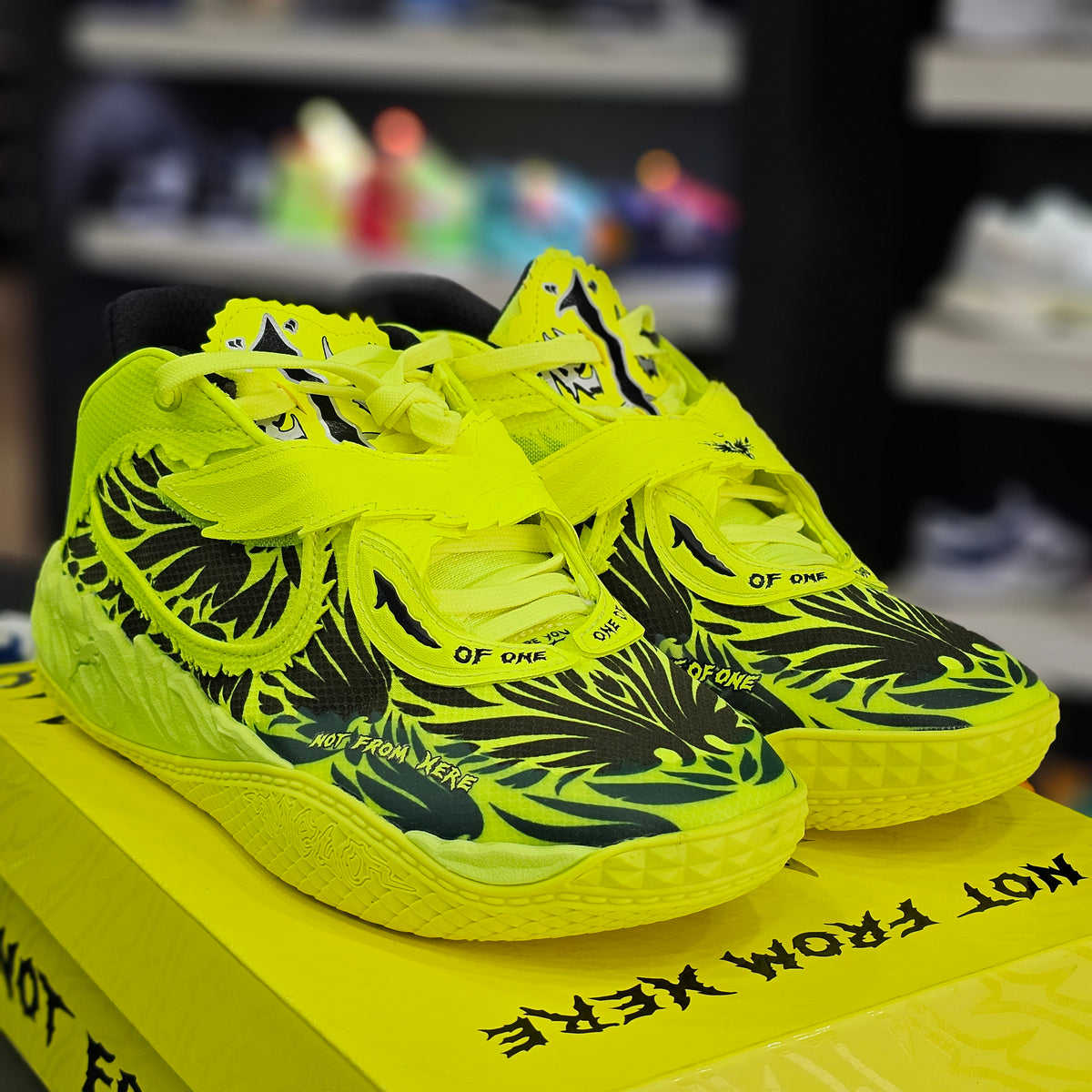 Puma Lamelo Mb.05 Voltage Yellow Alert/Black
