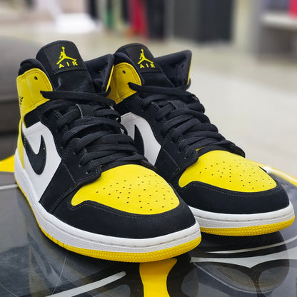 Jordan 1 Mid Yellow Toe
