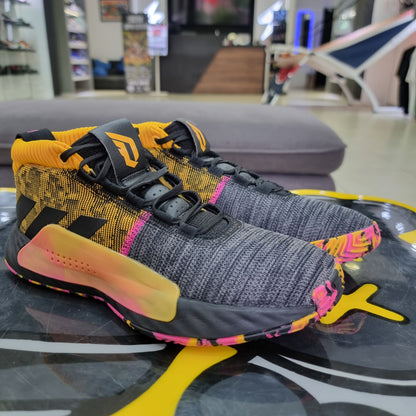 adidas Dame 5 Core Black Shock Pink