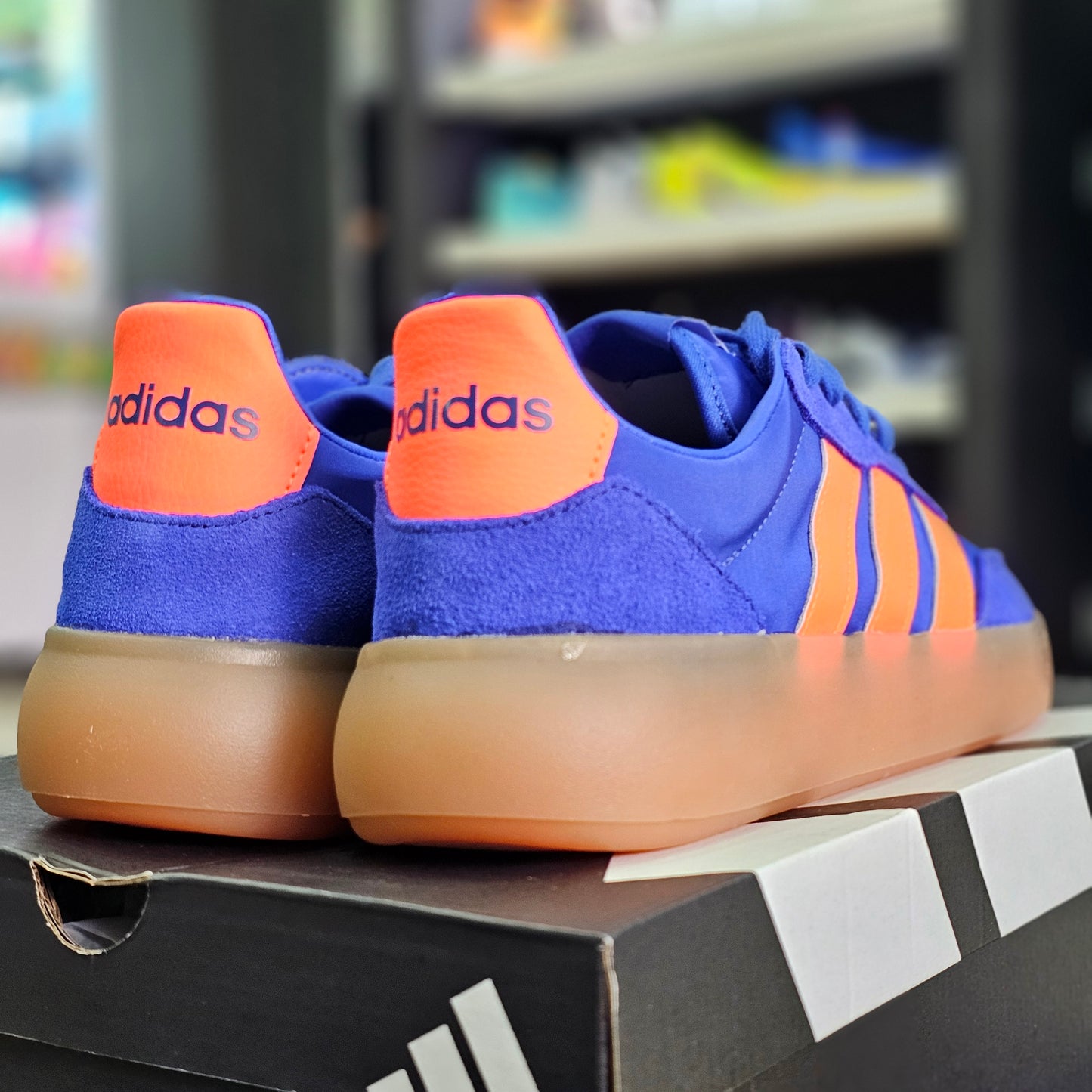 Adidas Barreda Decode Semi Lucid Blue Impact Orange