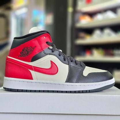 Jordan 1 Mid Black Toe