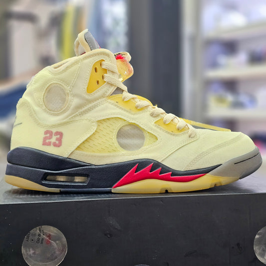 Jordan 5 Off-White Sail