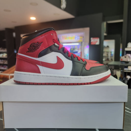 Jordan 1 Mid Alternate Bred Toe (segunda mano)