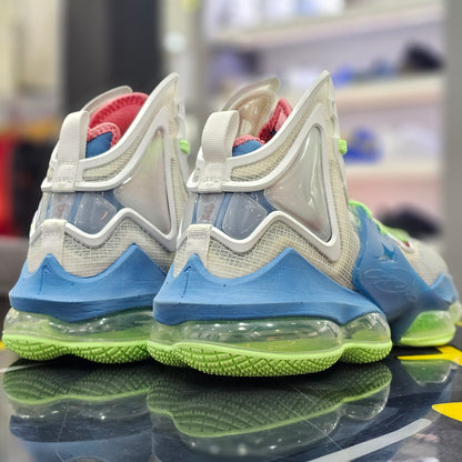 LeBron 19 Dutch Blue Lime Glow