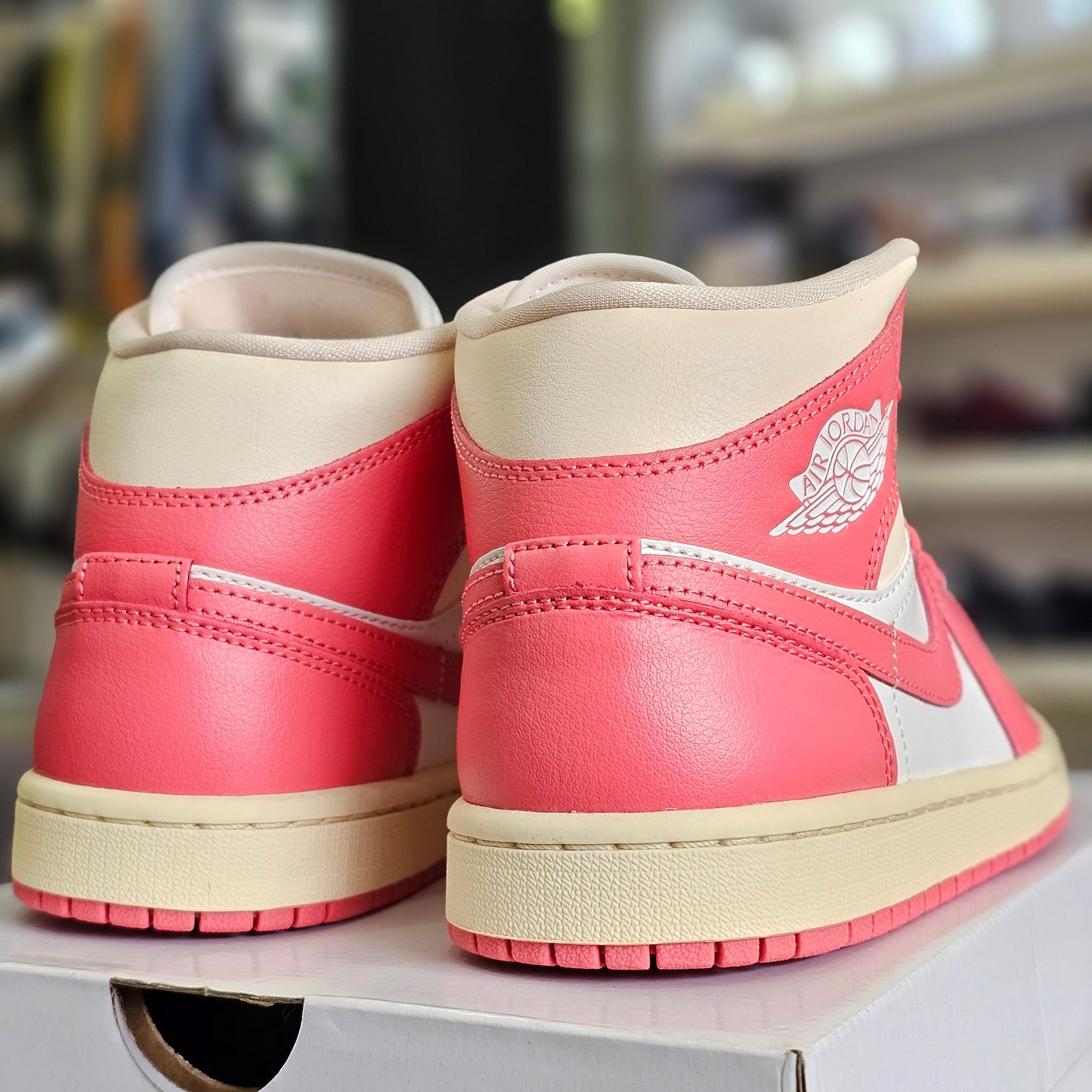 Jordan 1 Mid Guava Ice