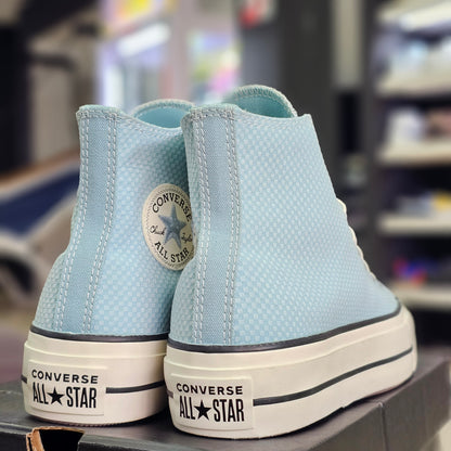 Converse Chuck Taylor All Star Lift High Checkered Infinity Pool