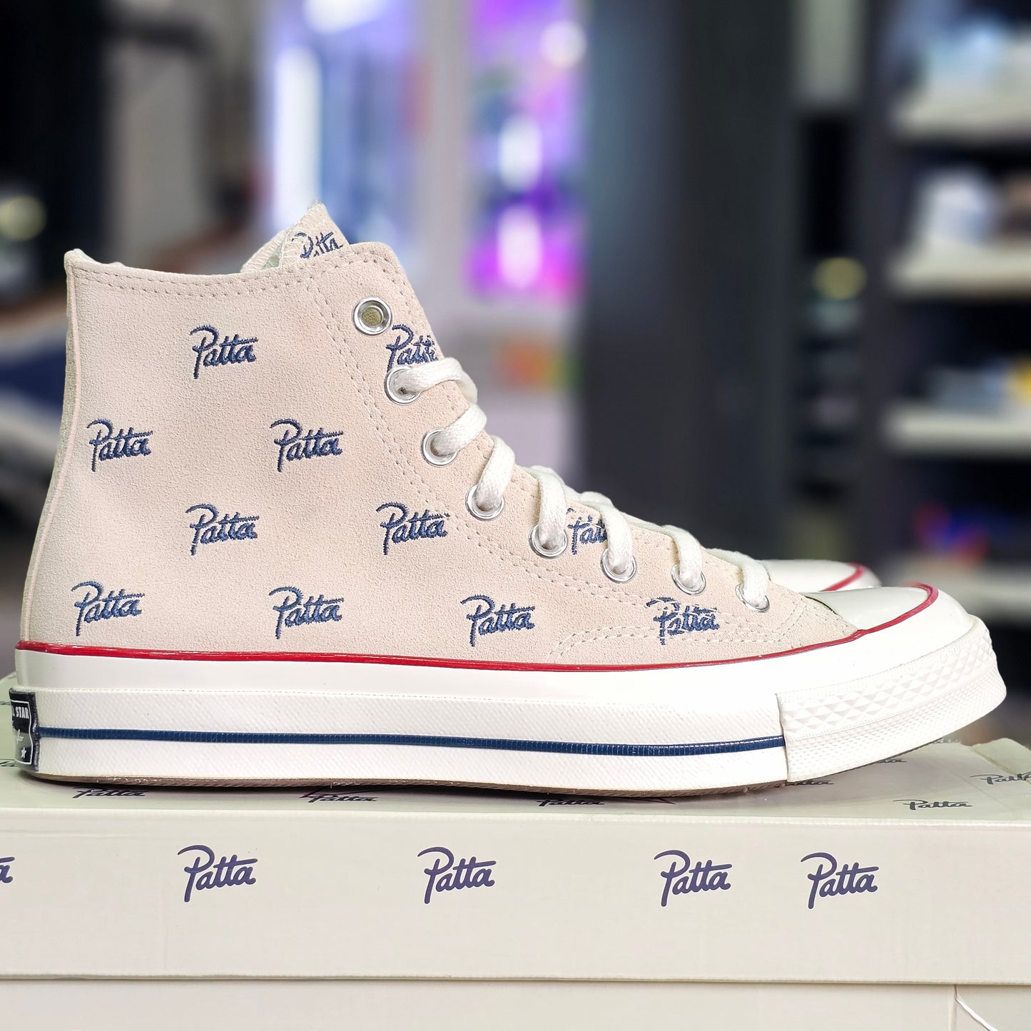 Converse Chuck 70 High Patta Mini Logo Pack Natural Ivory