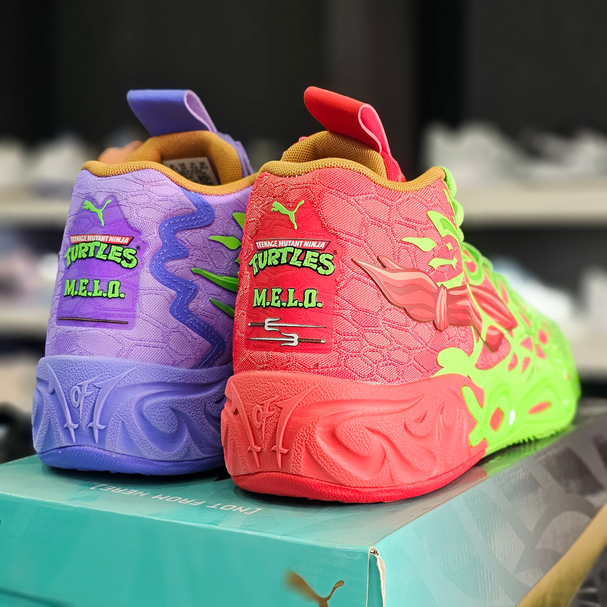 Puma Lamelo MB.04 Teenage Mutant Ninja Turtles Donatello & Raphael