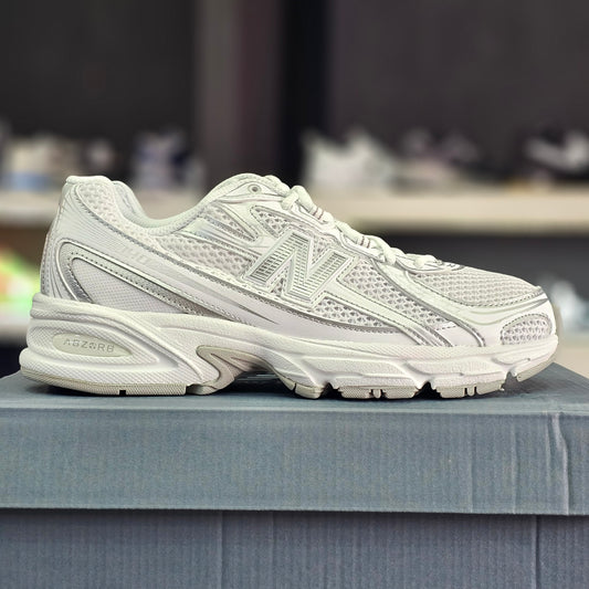New Balance 740 White Silver Metallic