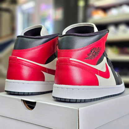 Jordan 1 Mid Black Toe