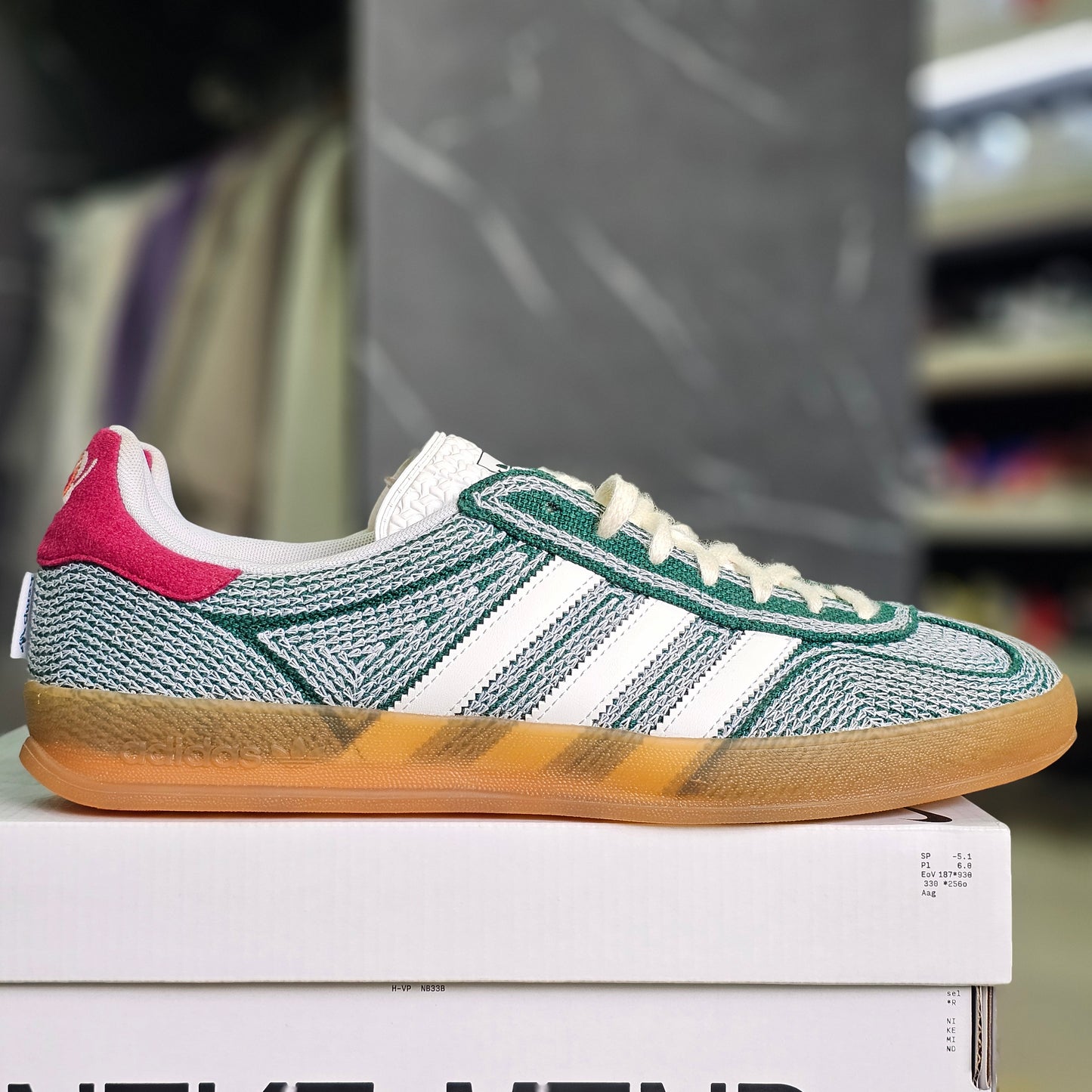 Sean Wotherspoon x adidas Gazelle Indoor Green Hemp