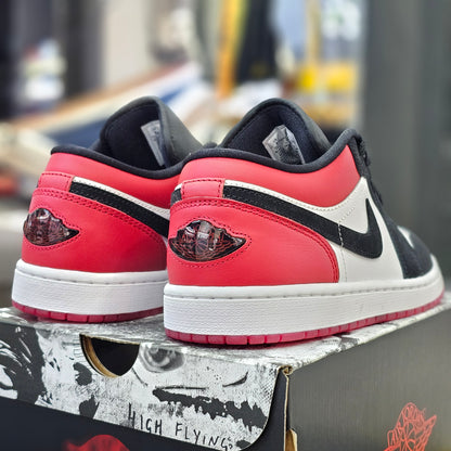 Jordan 1 Low Black Toe